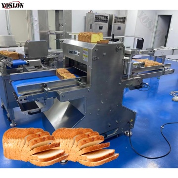 YOSLON Industrial Automatic Continuous Bread Cutter Slicer Machine