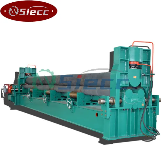 Hydraulic Steel Plate Rolling Machine - W11S 30x2500 3 Roller Universal Bending Machine