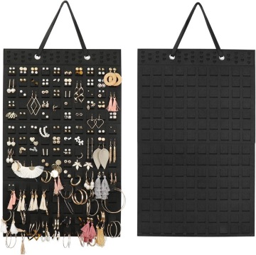 Wall-Mounted Earring and Jewelry Storage Bag
