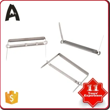 Customized factory directly custom logo plastic paper fastener