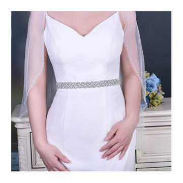 Popular Bling Rhinestone Sash Belts: Bridal Shiny Crystal Rhinestone Waistband Accessories