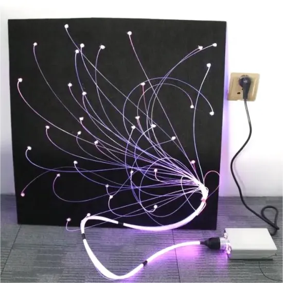 KEPUAI Acoustic Star Panel Light DIY Fibre Optic Kit for Home Ceiling