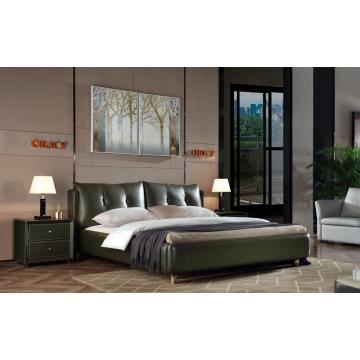 Modern minimalist soft bed