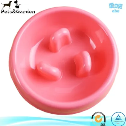 Factory price Pet Products Plastic Pet slow Bowls Feeders