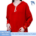 Áo hoodie len 100% thanh lịch với thiết kế liền mạch