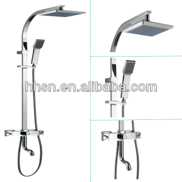 HH22411A Set di rubinetti per doccia a pioggia cromato classico da 8 "