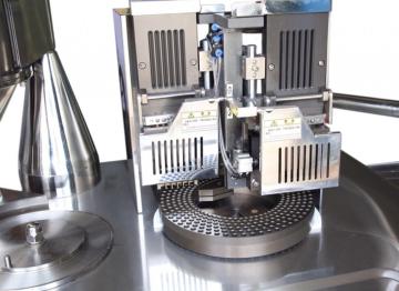 Pellets semi-automatic capsule filler