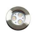 Luz de punto de fuente subacuática led de acero inoxidable de 12 / 24v