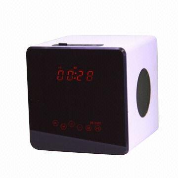 Bluetooth touch screen speaker with wooden box and acrylic panel material