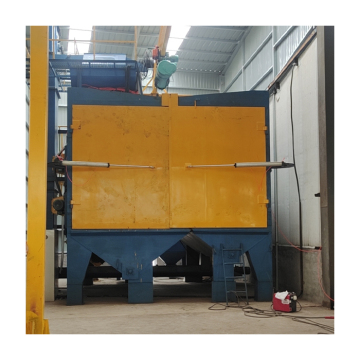 High Production Steel Plate Surface Cleaning Head Blasting Machine for Casting Forging