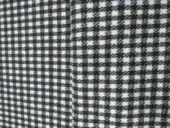 Checkered Pattern Design TR Fabric
