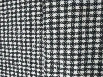 Checkered Pattern Design TR Fabric