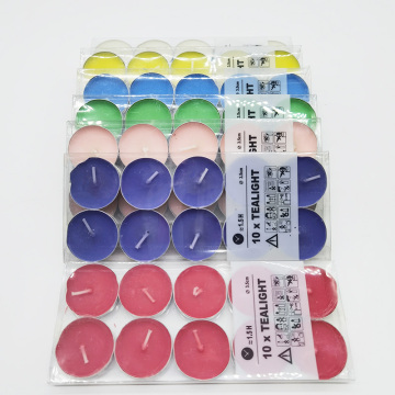 5G mini adak pamuk fitil tealight mum
