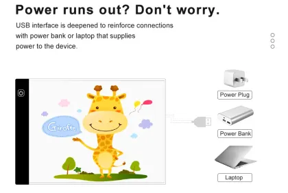 A5 Tracing Board light-up tracing pad
