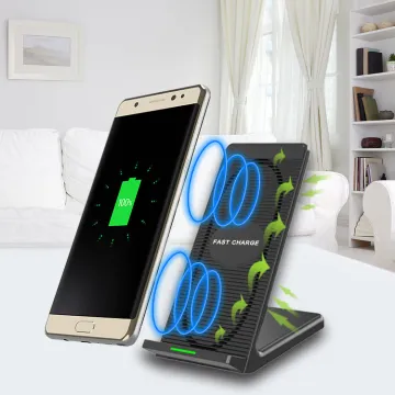 10W Wireless Phone Charger with Fan
