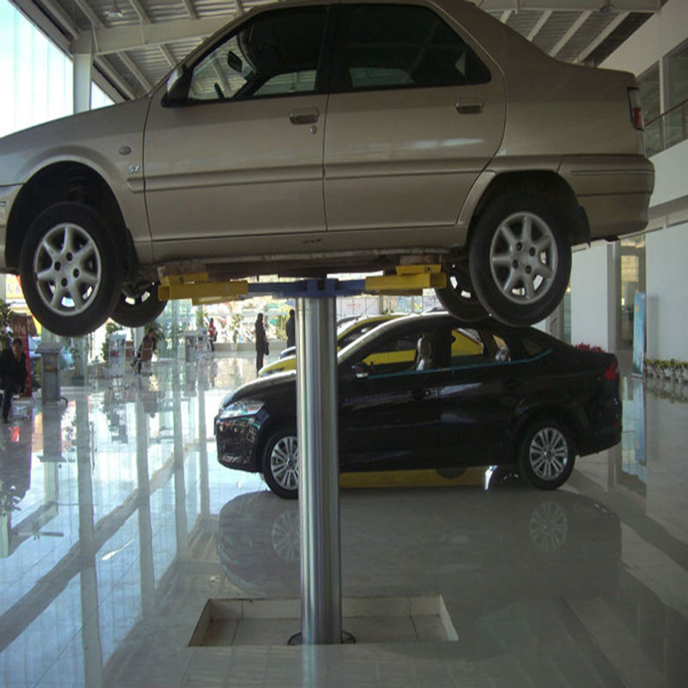 Hydraulic Single Post Underground Garage Car Lift