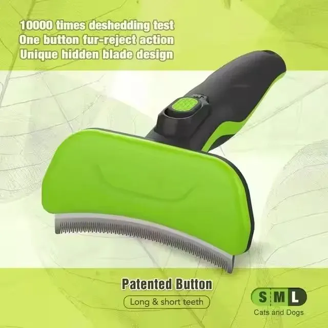 Compact Grooming Brush for Dogs and Cats - Travel Essential