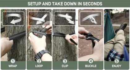 Factory Direct New Design Parachute Hammock Garden Swings & Hammocks