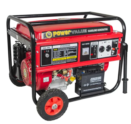 13HP 188F Power Value Zhejiang Taizhou 5kVA 100% Copper Gasoline Generator