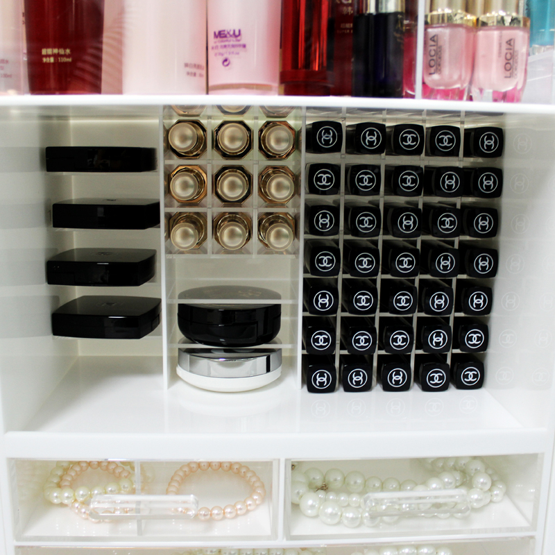 Cheap Large Acrylic Makeup Organizer