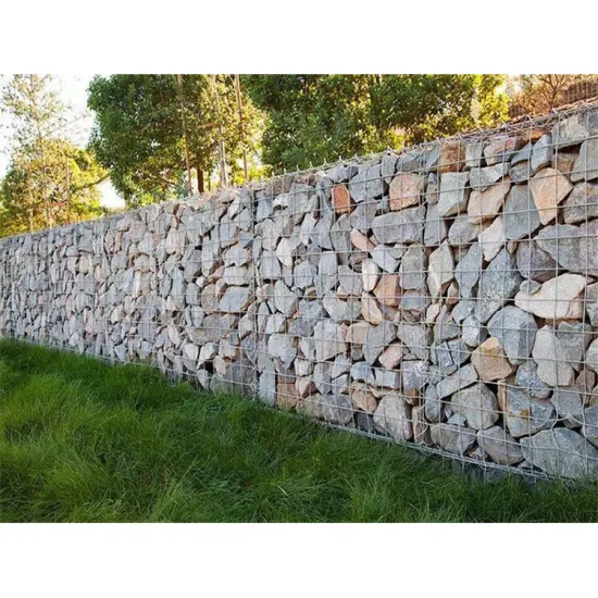 Hot Dipped Galvanized Welded Gabion Wire Mesh Box Standard Sizes for Stone Retaining Walls
