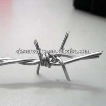 cheap price galvanized/coated barbed wire