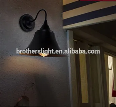 Black decoration wall lighting for vintage edison bulbs BR-ED-014