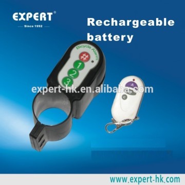2015 Chinese manufacturer safety Tope Europe sale bicycle anti-theft alarm with remote control