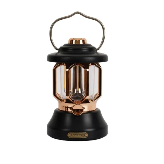 OEM Golden Supplier Camping Lantern Solar-Powered Waterproof Outdoor Lantern