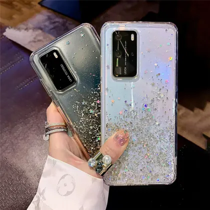 Luxury Glitter Phone Cases for Xiaomi and POCO Models - Soft Silicone Cover