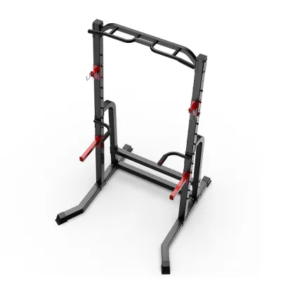 Steel Power Rack with J-Hooks Smith Machine