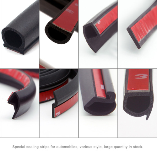 EPDM Rubber Seal Strip Car door window EPDM foam rubber seal strip Factory