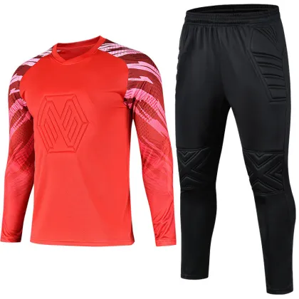 Children's and Adult Football Goalkeeper Jersey and Training Suit