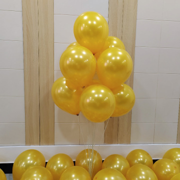 Wholesale Globo: 100pcs/bag 12 inch Pearlized Assorted Colors Latex Balloons Round Thick Pearlescent White Latex Balloon