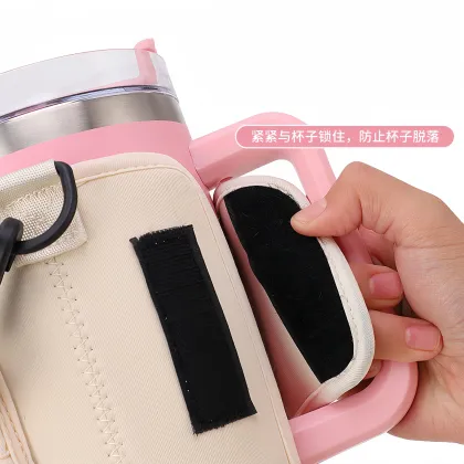 Custom Factory Wholesale Stanley Mug Sleeve 40oz Neoprene Bag for Stanley Cup Accessories