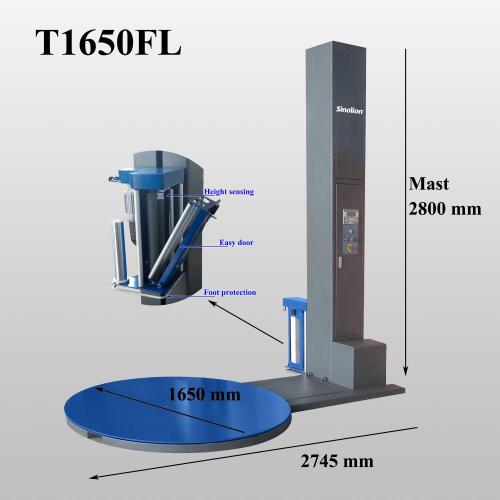 Popular Turntable Pallet Packing Machine