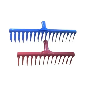 High-Quality Steel Handle Multi-Tooth Garden and Farming Rake