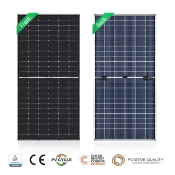 120 sel 600W 605W panel solar mono bifacial