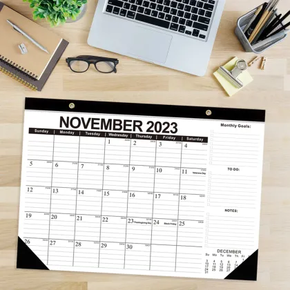 Custom Print 365 Day Personalized Monthly Wall Calendar & Advent Calendar