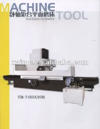 Horizontal spindle table and Surface grinder YM7180