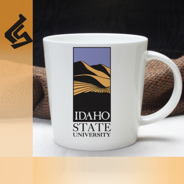 short sublimation mug bone china espresso mug high grade coating ceramic mug