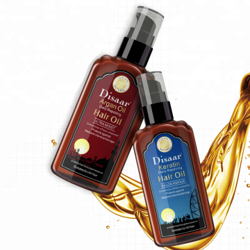 Keratin and Argan Treatment Oil for Daily Natural Plant Repair Hair Care for Men and Women