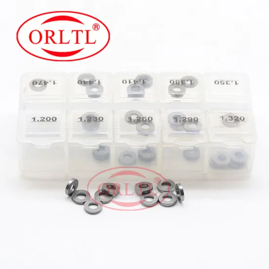ORLTL B21 Diesel Fuel Injector Shims and Washers for Nozzle Adjustment - 1.20mm-1.47mm, 50/Pack