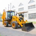 Diesel 4x4 tractor excavator front backhoe loader