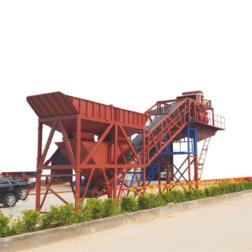 low cost YHZS concrete mix plant for sale