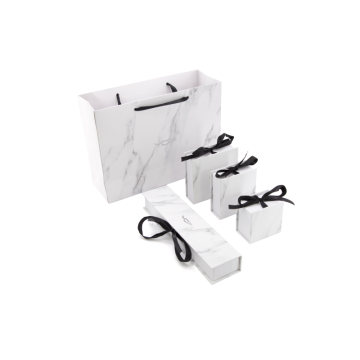 Ribbon Closure Jewelry Packaging Box