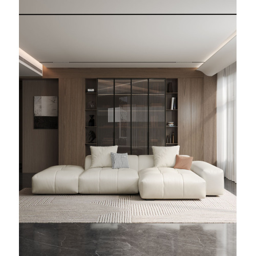 Ленивый набор дивана на полу в секциях