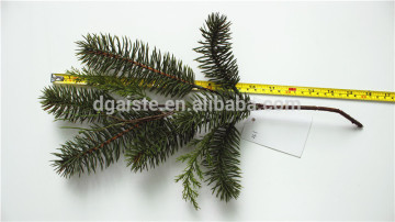 home decoration christmas 40cm long Artificial plastic plant 3 branches 25 heads pine glitter leaf ESSZ11 1931