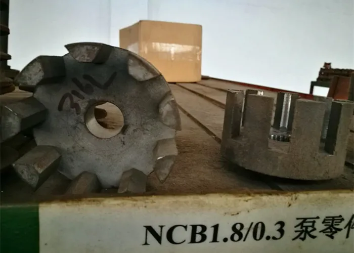 مضخة تروس طرد مركزي عالية الضغط من الفولاذ المقاوم للصدأ