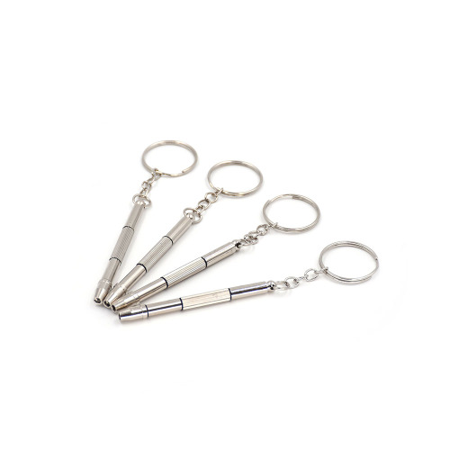 stainless keychain screwdriver for repair glasses